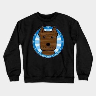 Life is Better With an American Staffordshire Terrier Crewneck Sweatshirt